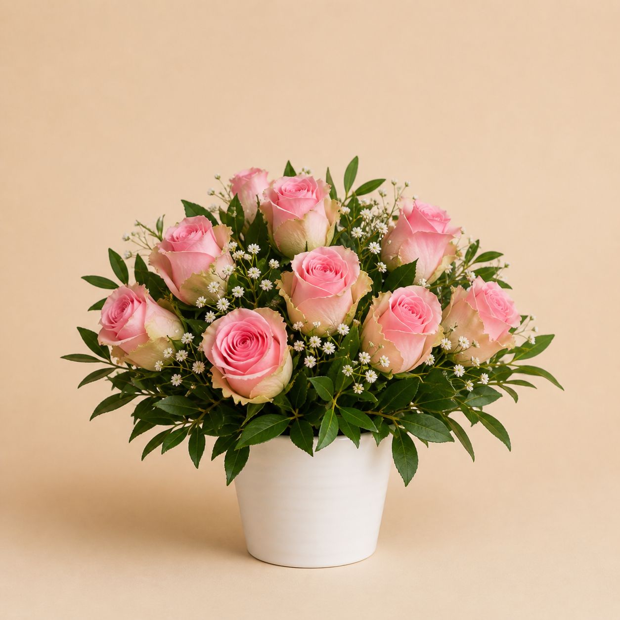 composition de roses arrondie composition de roses arrondie